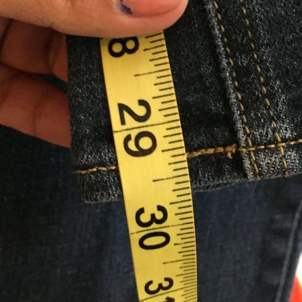 J. Crew Jeans Womens‎ Sz 27S Short Matchstick Medium Wash Straight Leg Stretch